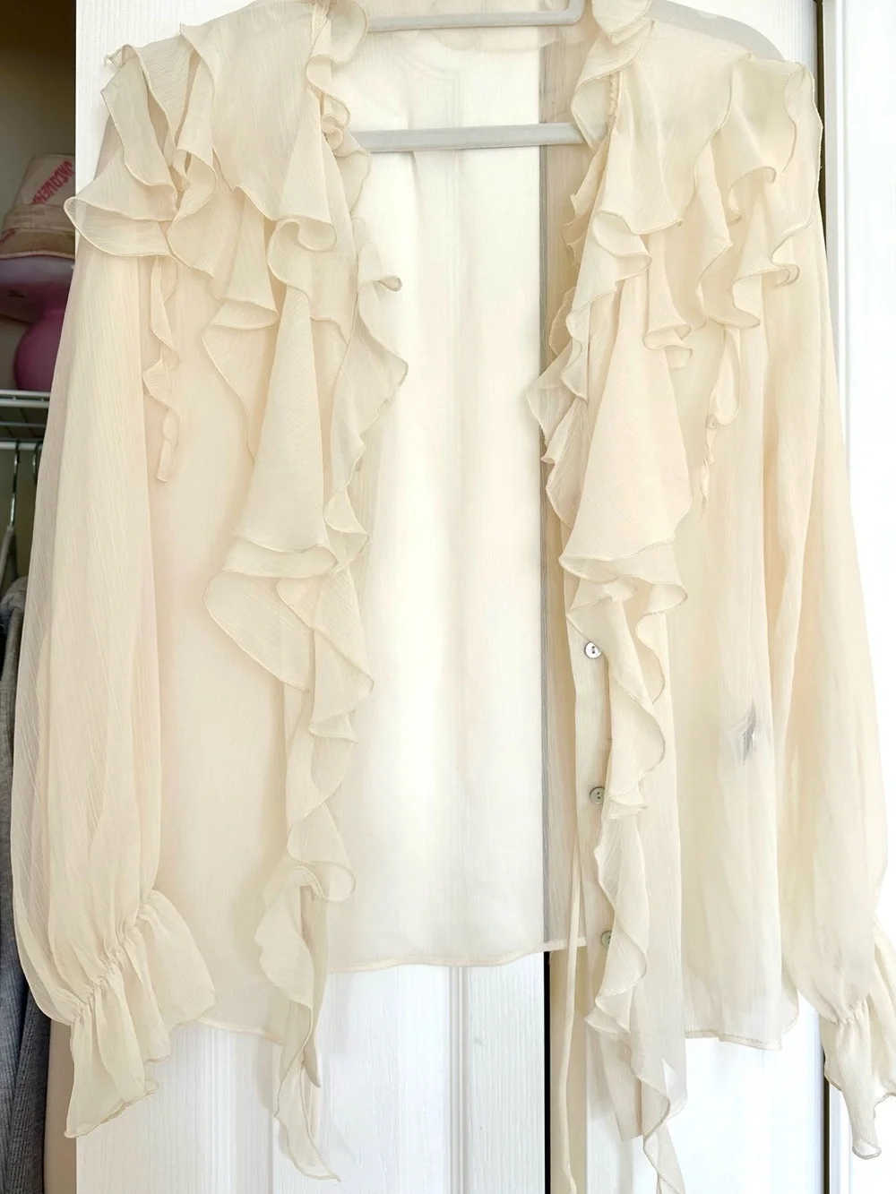 Zara Ruffle Blouse - Picture 2 of 5